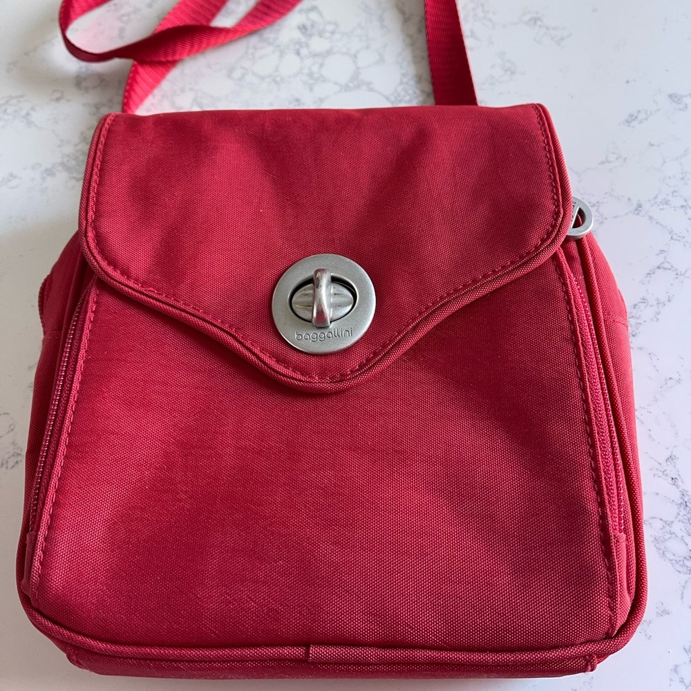 Baggallini Red Crossbody Bag